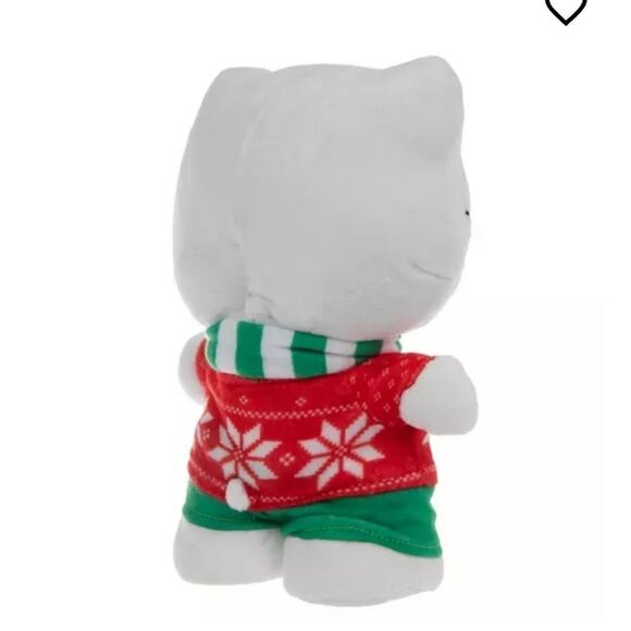 Nwt Musical Christmas Festive Hello Kitty Waddler Plush Toys 11" - Picture 6 of 6